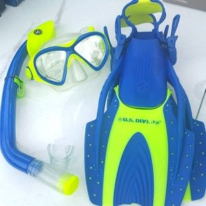 US Divers - youth snorkel set